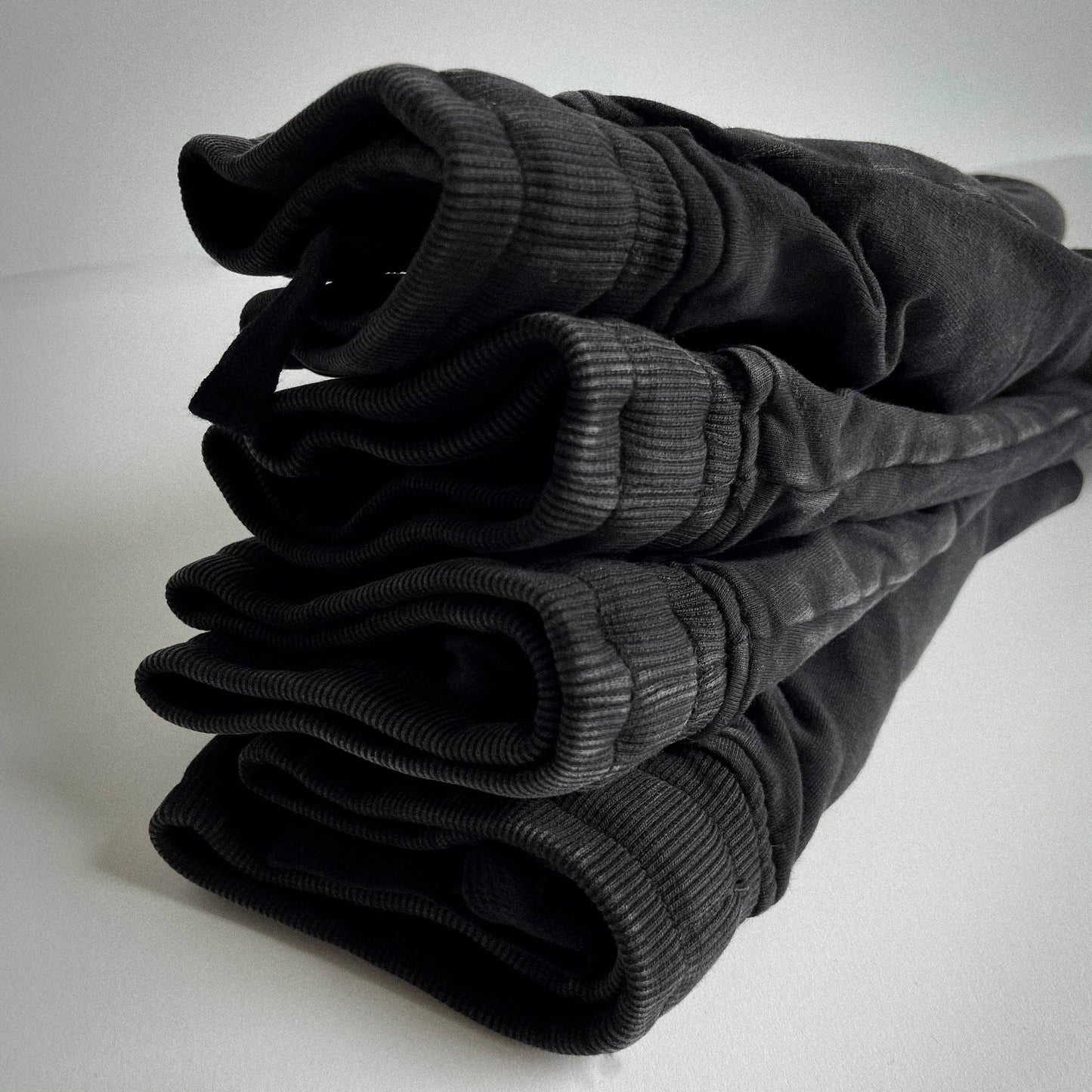 Black Acid Wash Cargo Shorts