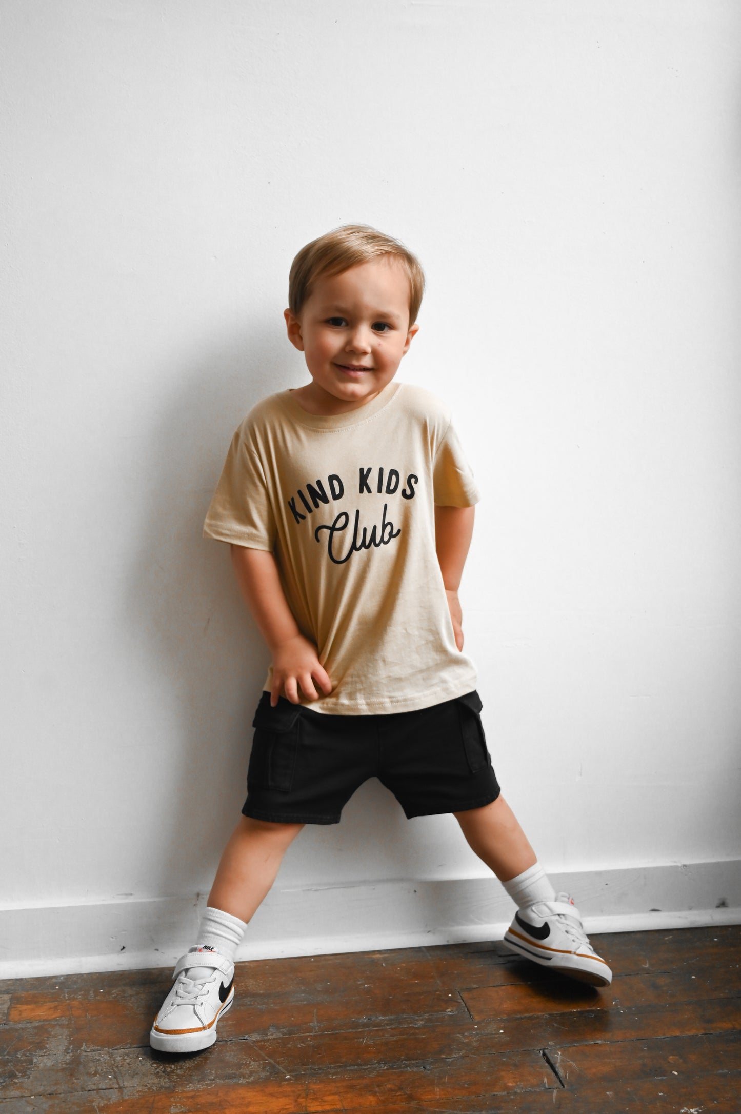 Black Acid Wash Cargo Shorts