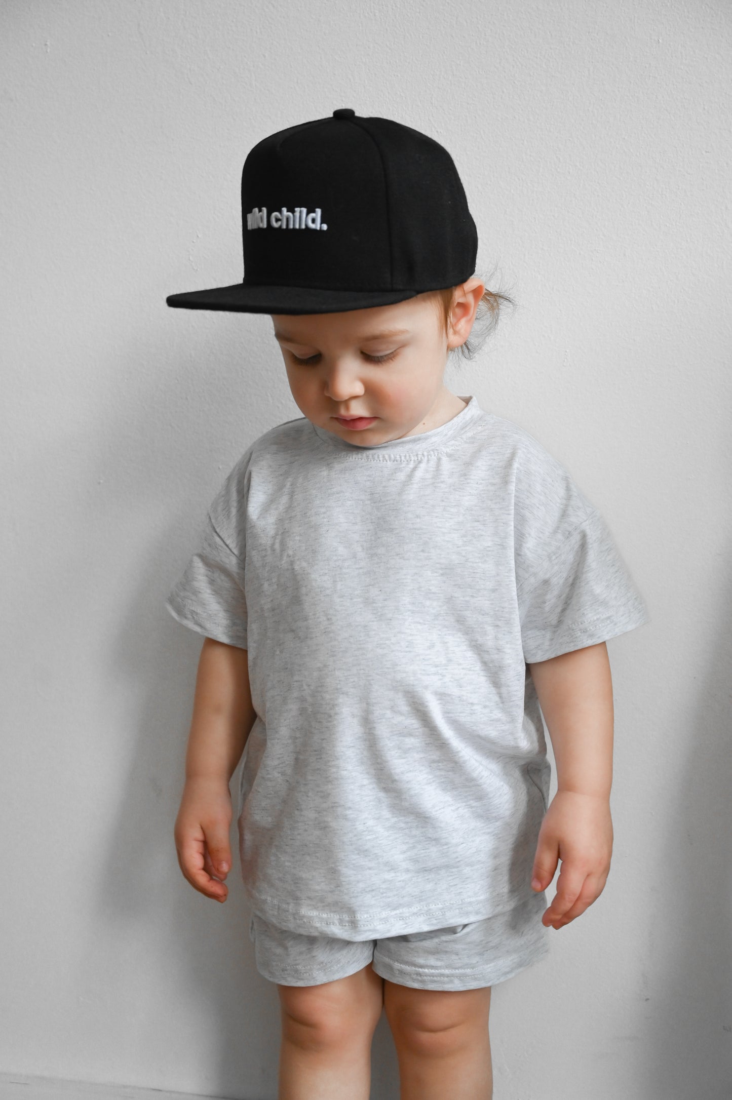 Cotton Set in Heather Grey