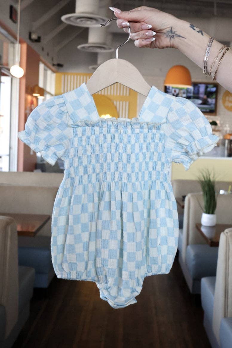 Ruffle Romper | Morning Check