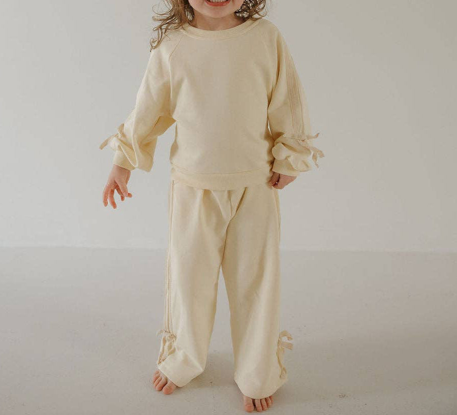 Sweat Set | Yellow Bows