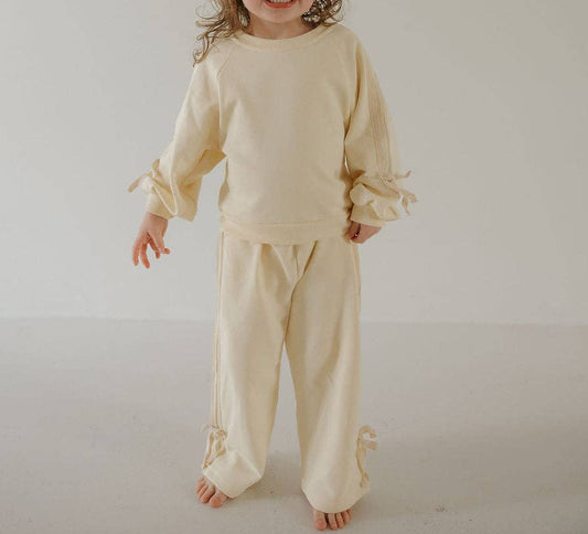 Sweat Set | Yellow Bows