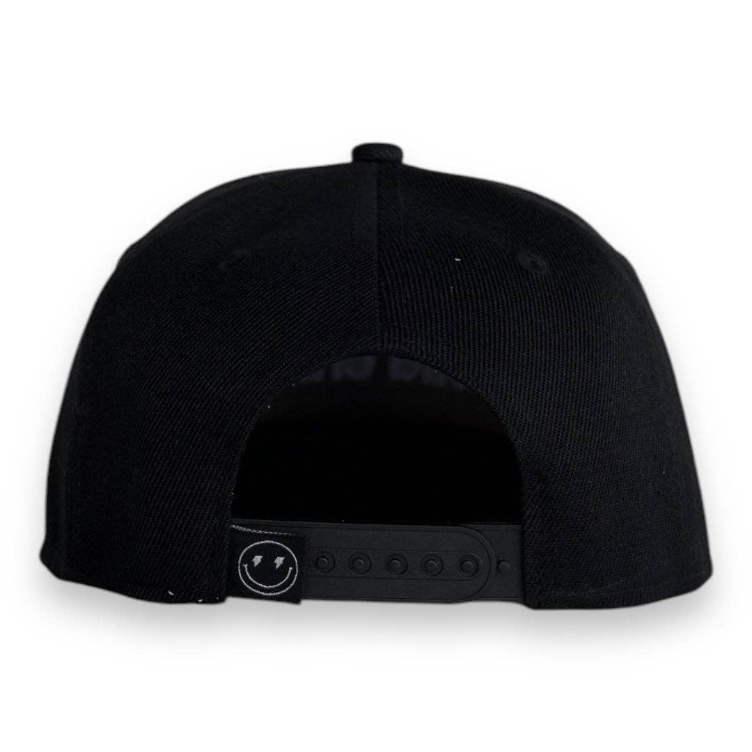 Black Snapback Hat