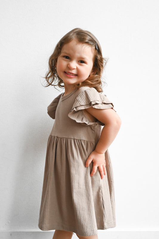 Mushroom Ruffle Dress