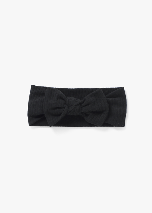 Ribbed Headband | Black