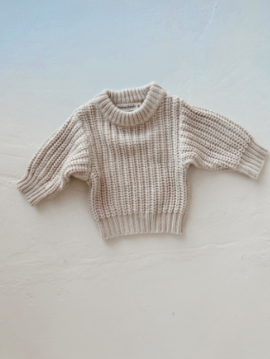 Knit Sweater | Cream